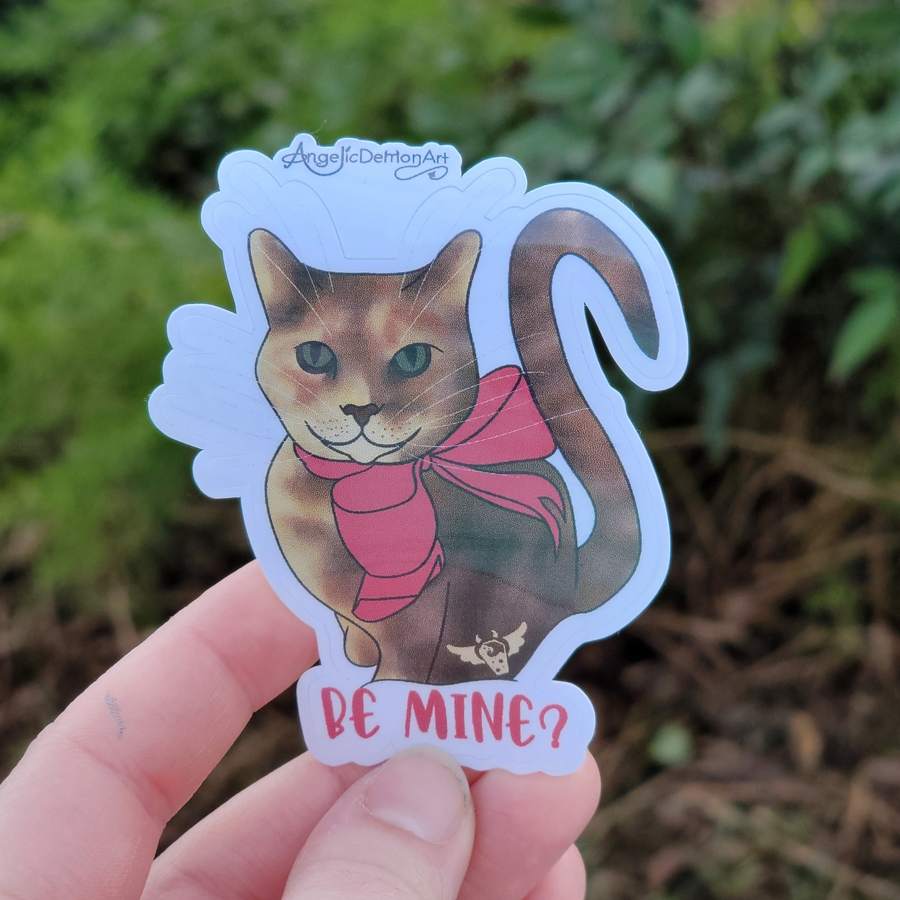 Be Mine Kitty Sticker