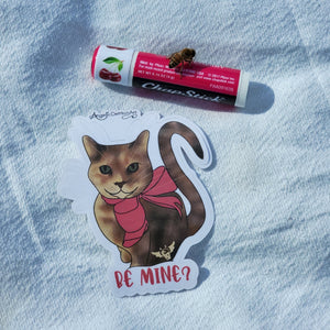 Be Mine Kitty Sticker