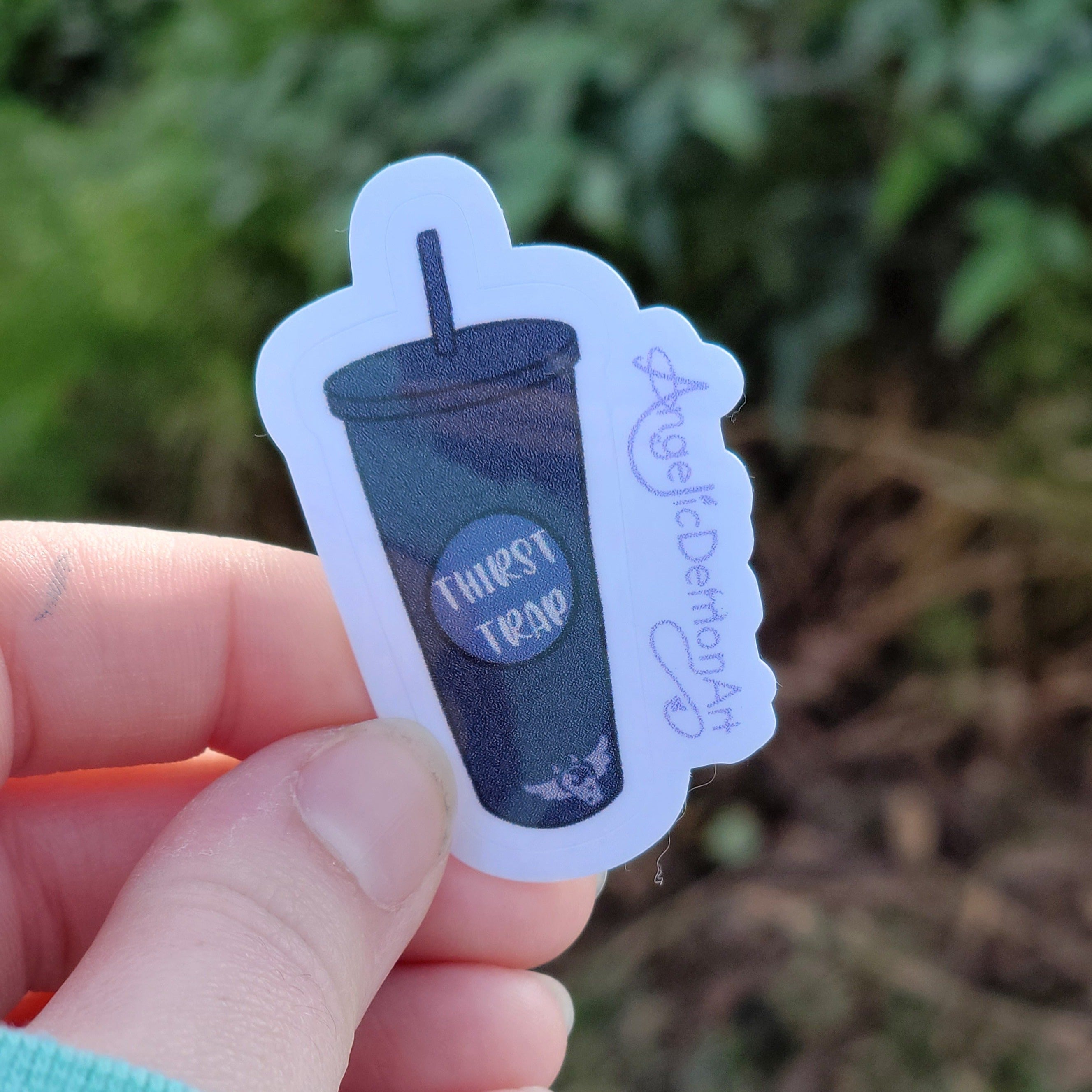 Studded Cups Stickers